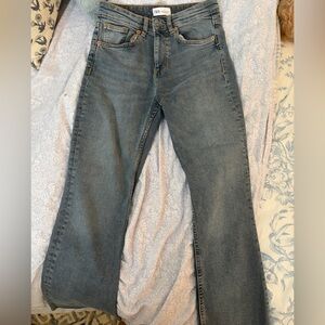 Zara Dark Blue Denim Jeans